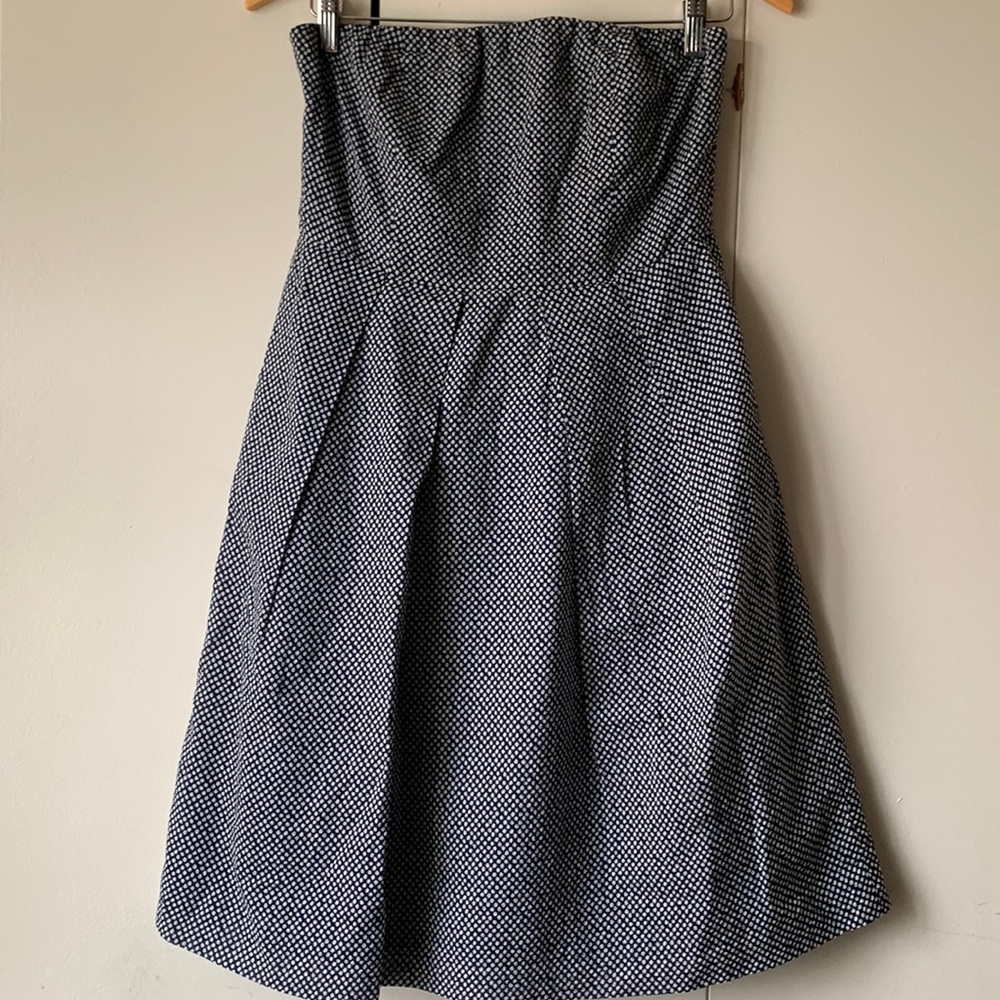 J. Crew strapless cotton dress